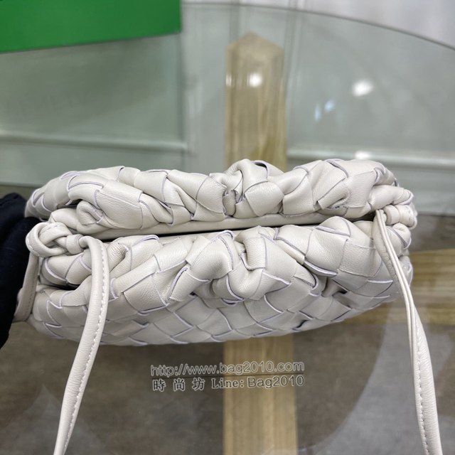 Bottega veneta高端女包 98061 寶緹嘉升級版小號編織雲朵包 BV經典款純手工編織羔羊皮女包  gxz1187